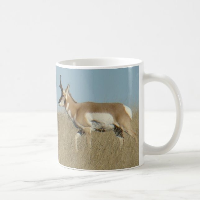 Taza De Café A44 Camiones de Antelope Pronghorn (Derecha)