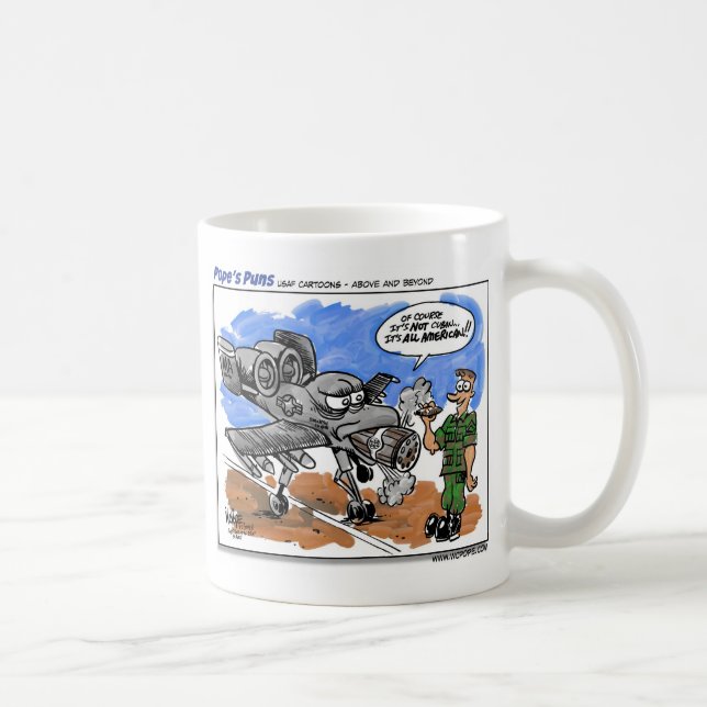 Taza De Café A-10 Warthog (Derecha)