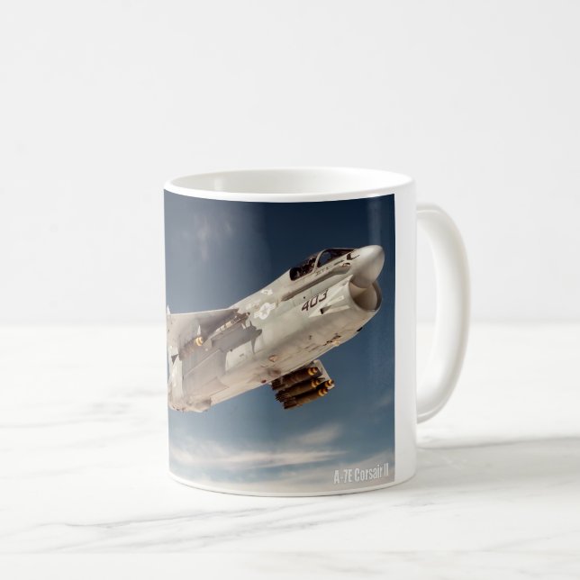 TAZA DE CAFÉ A-7E CORSAIR II (Anverso derecho)
