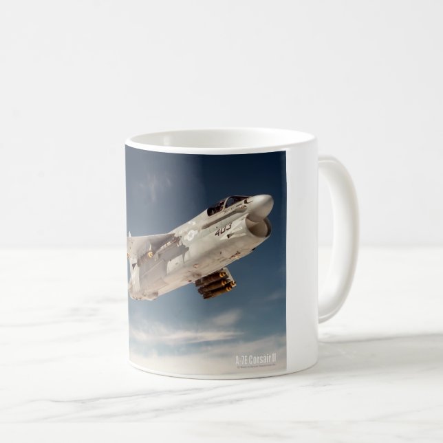 TAZA DE CAFÉ A-7E CORSAIR II (Anverso derecho)