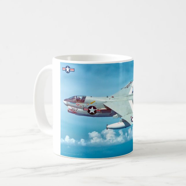 TAZA DE CAFÉ A-7E CORSAIR II (Anverso izquierdo)