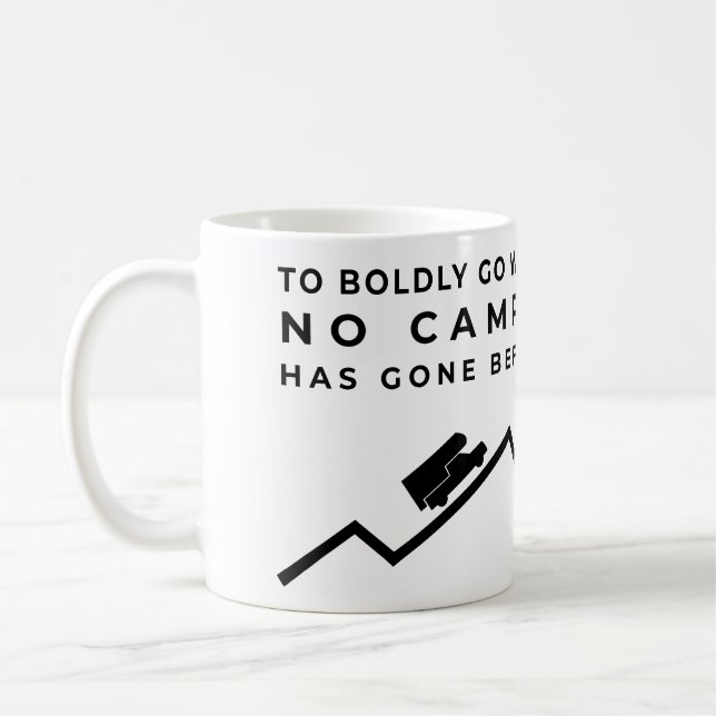 Taza De Café A Bolly Go - Camper por tierra (Izquierda)