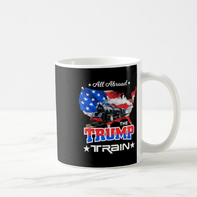 Taza De Café A bordo del tren de Trump 2022 (Derecha)