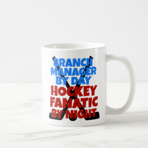 Taza De Café A Branch Manager le encanta la música de hockey