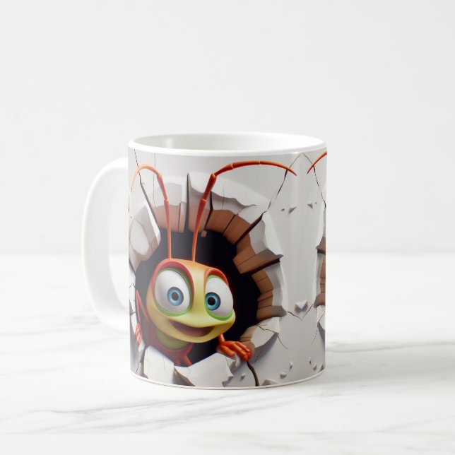 Taza De Café A Bug's Life Inspired Cartoon Character Mug (Anverso izquierdo)