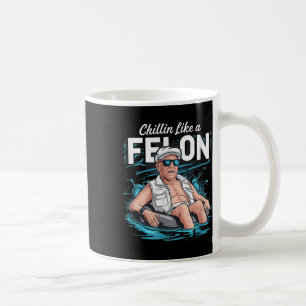 Taza De Café A Chillin Le Gusta Un Divertido Trump Para Preside