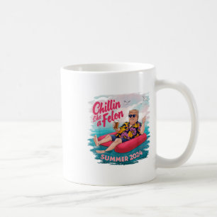 Taza De Café A Chillin Le Gusta Un Divertido Trump Para Preside