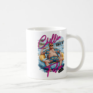 Taza De Café A Chillin Le Gusta Un Divertido Trump Para Preside