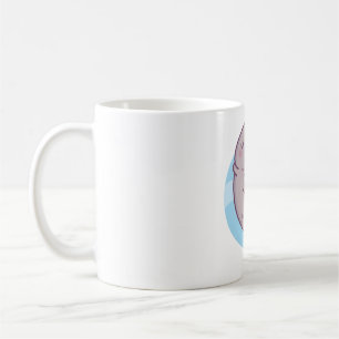 Taza De Café A Cute Manatee le encanta beber té Boba