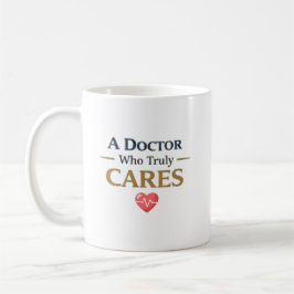 Taza De Café A Doctor Who Truly Cares Appreciation Gift