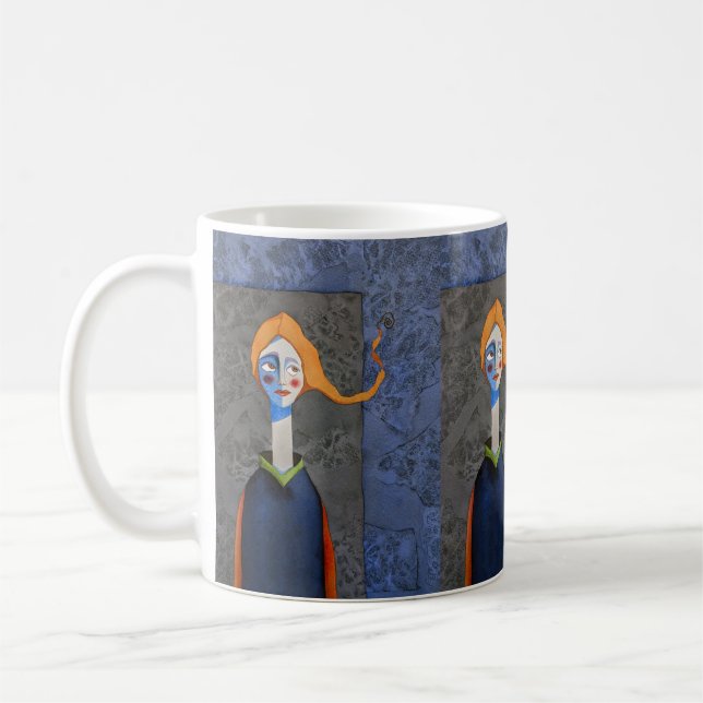 Taza De Café "¿A dónde ir desde aquí? (2)" (Izquierda)