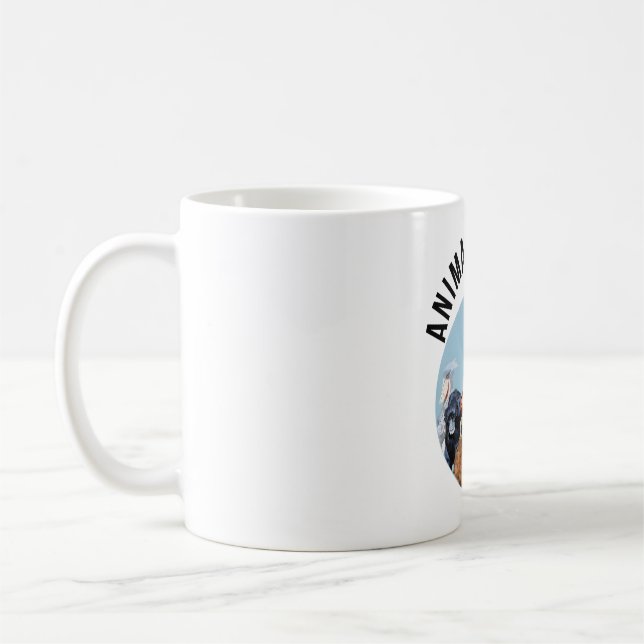 Taza De Café A es para el guardián de animales (Izquierda)