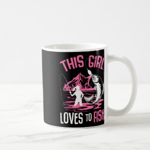 Taza De Café A Este Chica Le Encantan Los Chicas Pesqueros