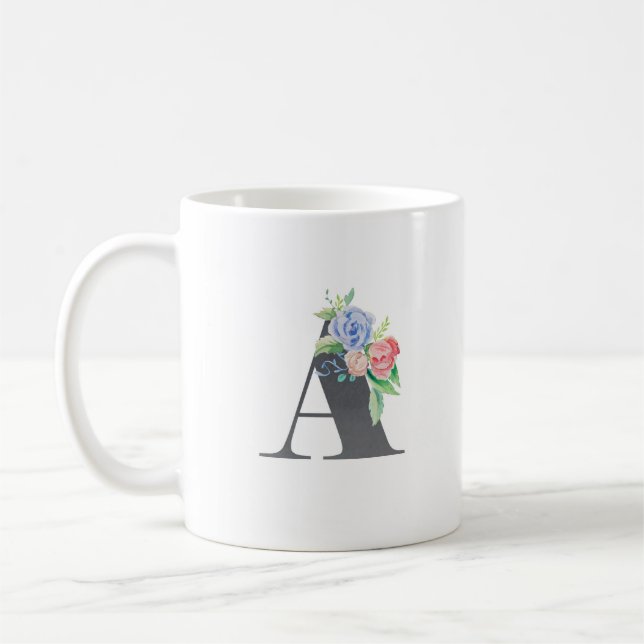 Taza De Café A floral (Izquierda)
