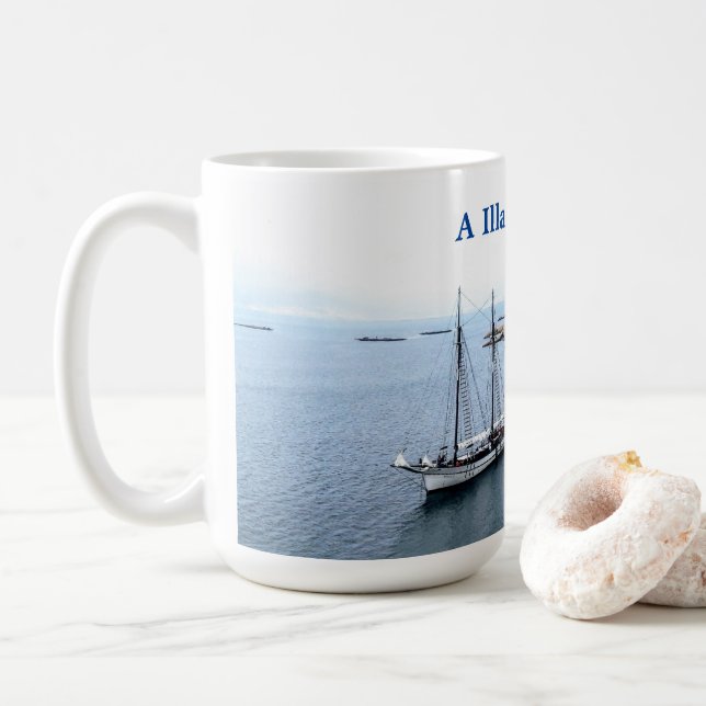 Taza De Café A Illa de Arousa (Con donut)