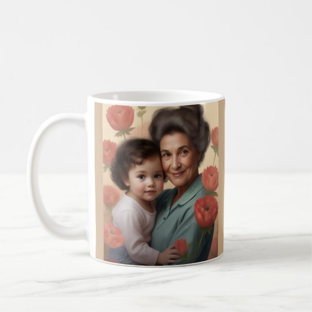 Taza De Café A la abuela más amorosa (Izquierda)
