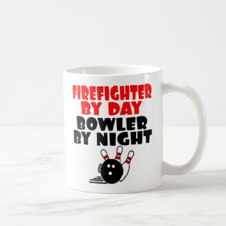 Taza De Café A la bombera le encanta el Bowling