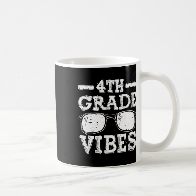 Taza De Café A la escuela de 4° grado de vibraciones (Derecha)