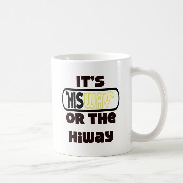 Taza De Café A la manera cristiana de Dios (Derecha)