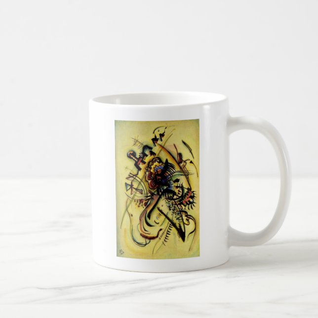 Taza De Café A la voz desconocida de Kandinsky (Derecha)