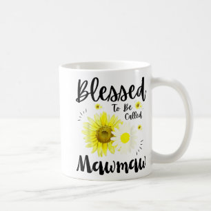 Taza De Café A llamarse Mawmaw Women Floral Cute Día de la Madr