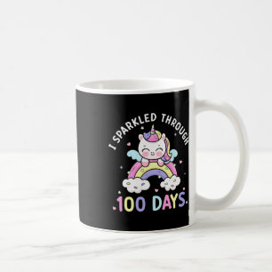 Taza De Café A lo largo de 100 días, Chicas Unicornio conmemora
