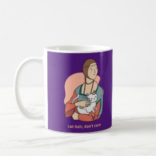 Taza De Café A los gatos no les importa la linda parodia de Leo