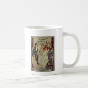 Taza De Café A.M. Kleeman Whiskey 1900-1925