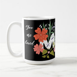 Taza De Café A mamá le encantaba el bouquet de flores boho.