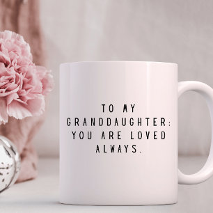 Taza De Café A mi nieta TE QUIERES SIEMPRE 