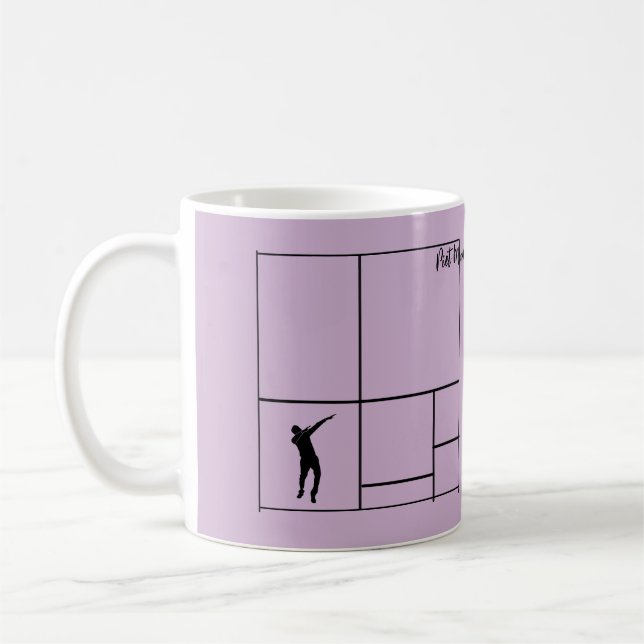 Taza De Café A Mondrian le encanta bailar (Izquierda)