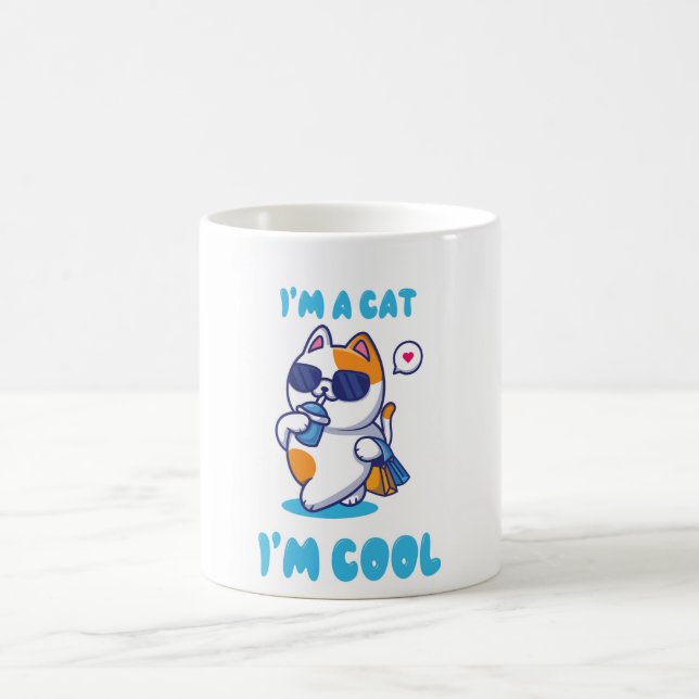 Taza De Café A mug Cool Cat (Centro)