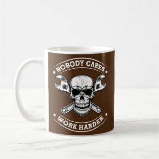Taza De Café A nadie le importa trabajar a emprendedor Motivaci