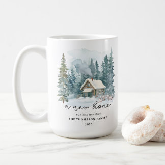 Taza De Café A New Home Calligraphy Holiday Moving Keepsake