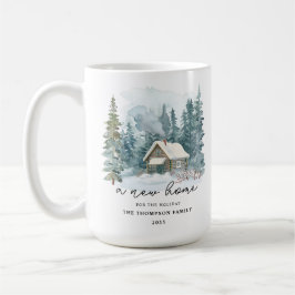 Taza De Café A New Home Calligraphy Holiday Moving Keepsake