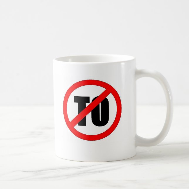 Taza De Café ¡A no! (Derecha)