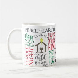 Taza De Café A nosotros un niño nace Navidades Natividad