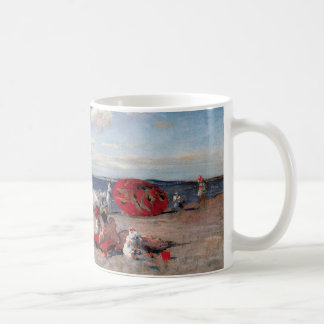 Taza De Café A Orillas Del Mar