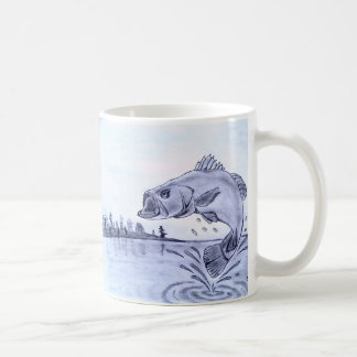 Taza De Café a pescado a pescado