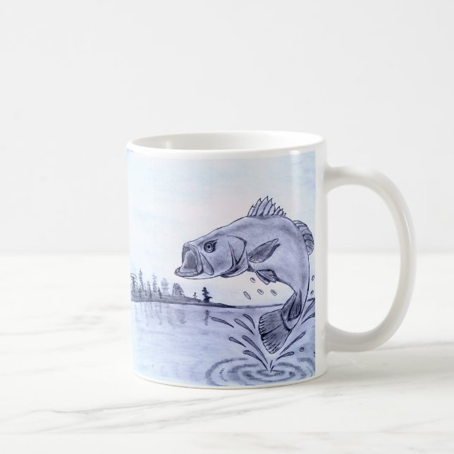 Taza De Café a pescado a pescado (Derecha)