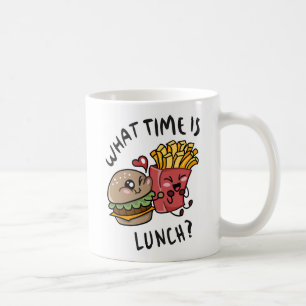 Taza De Café ¿A qué hora es el almuerzo