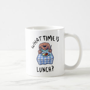 Taza De Café ¿A qué hora es el almuerzo
