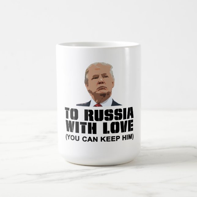 Taza De Café A Rusia con Amor (Centro)