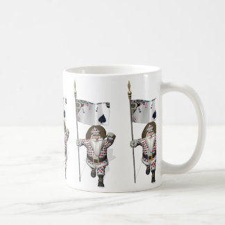 Taza De Café A Santa Claus le encanta jugar al póquer