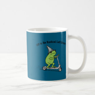 Taza De Café A ser escoria radical de izquierda divertida rana 