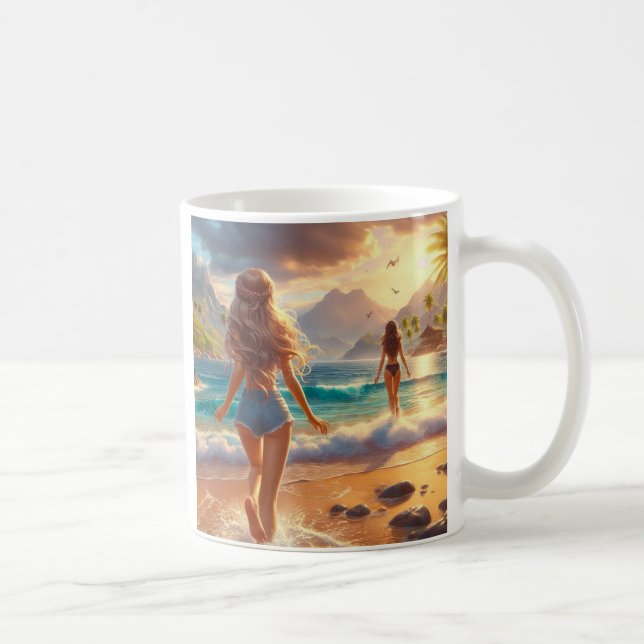 Taza De Café A Summer in Orange (Derecha)