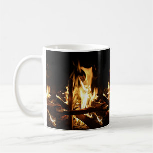 Taza De Café A través de las llamas
