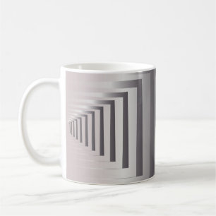 Taza De Café a través de puertas abiertas