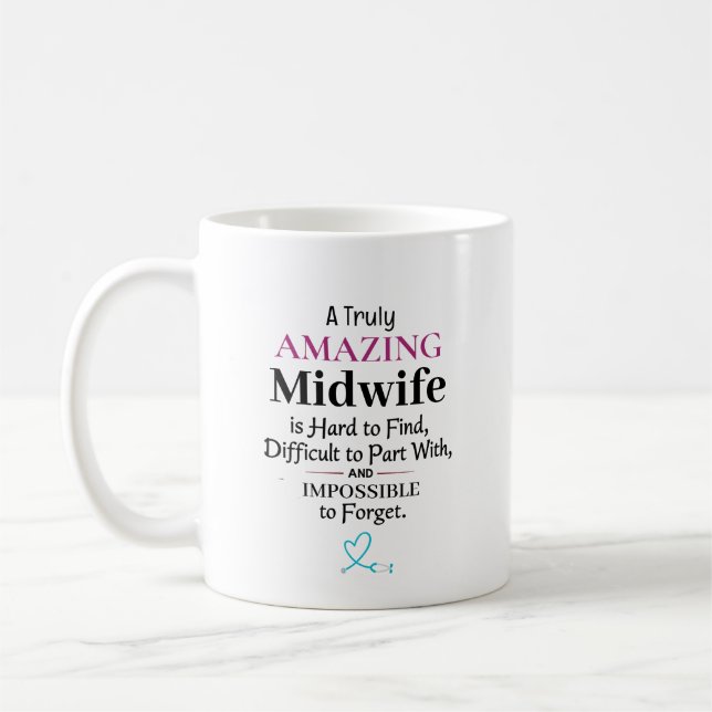 Taza De Café A Truly Amazing Midwife (Izquierda)