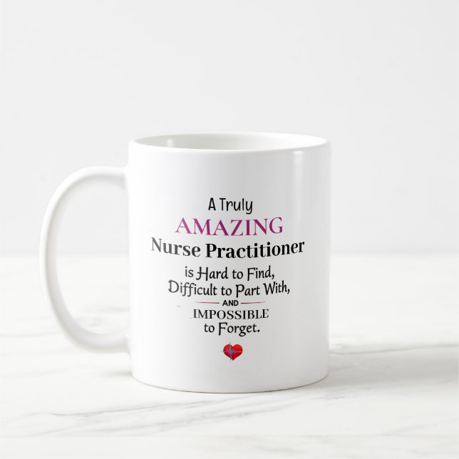 Taza De Café A Truly Amazing NICU Nurse  (Izquierda)
